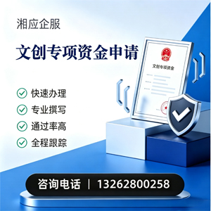 佛山文创专项资金申报服务