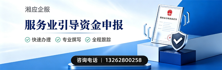 佛山服务业引导资金申报服务
