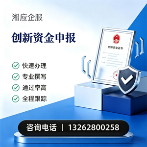 佛山创新资金申报服务