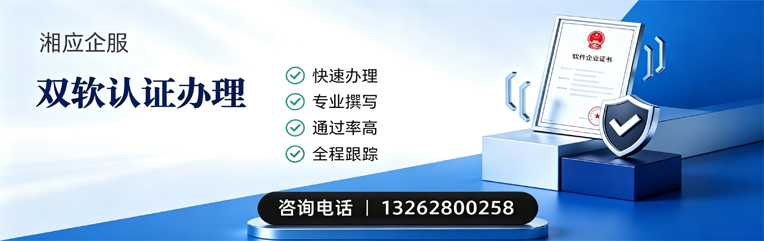 佛山双软认证申报服务
