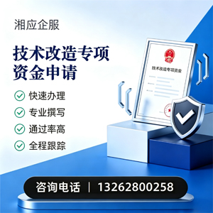 佛山技术改造专项资金申报服务